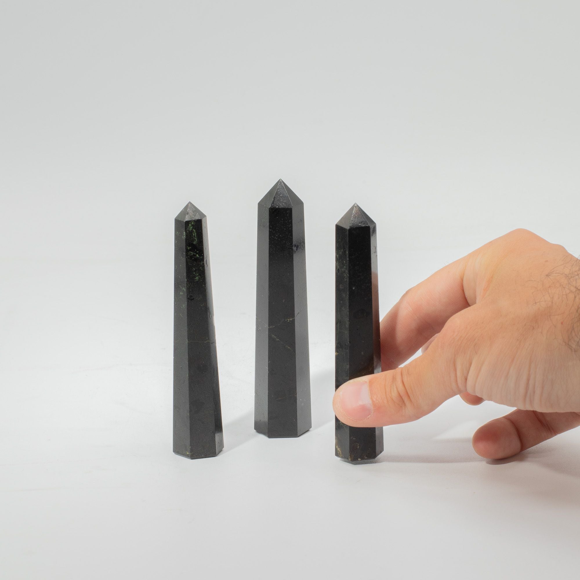 Black Tourmaline Crystal Tower – 11 cm