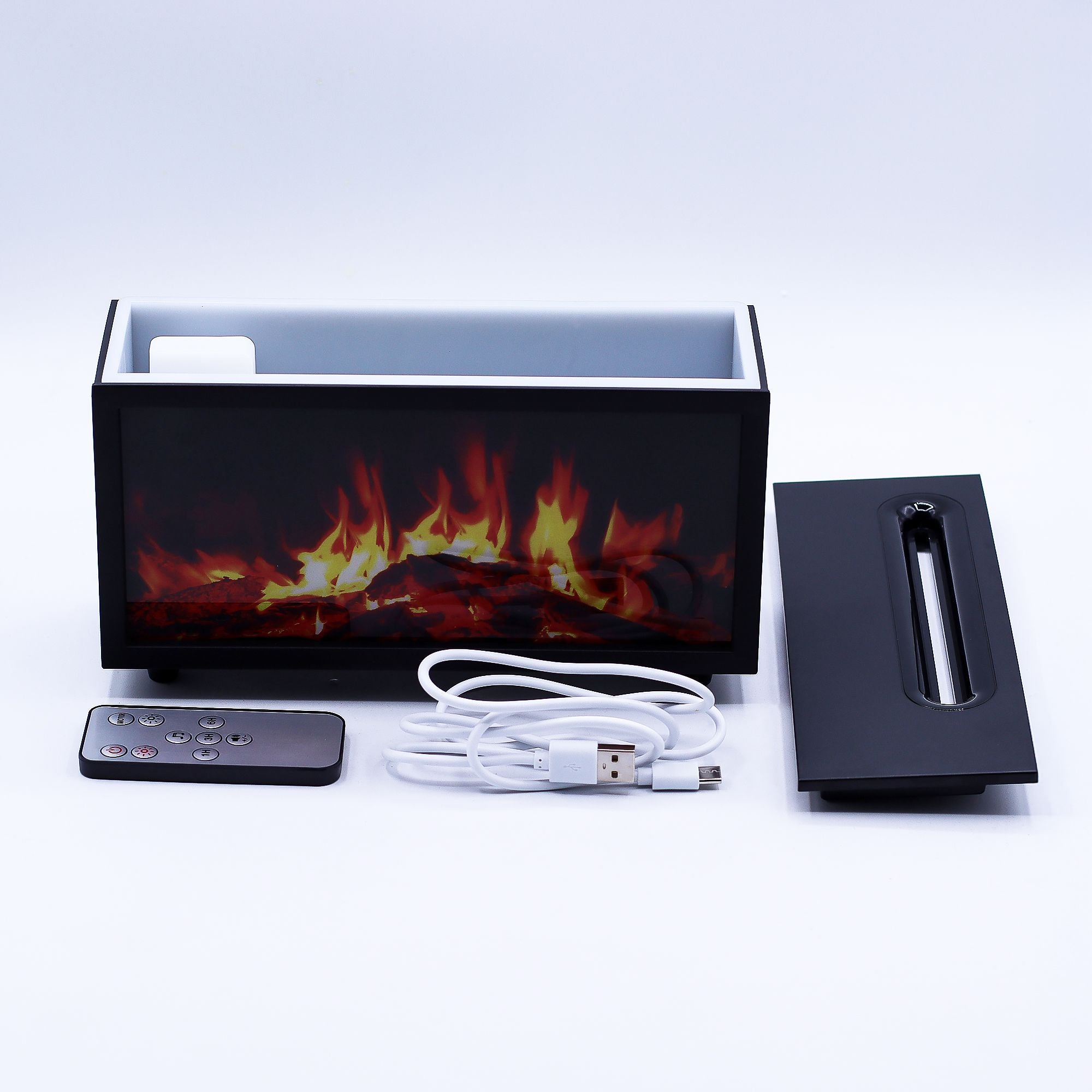 Flame Effect Aroma Diffuser with Birdsound
