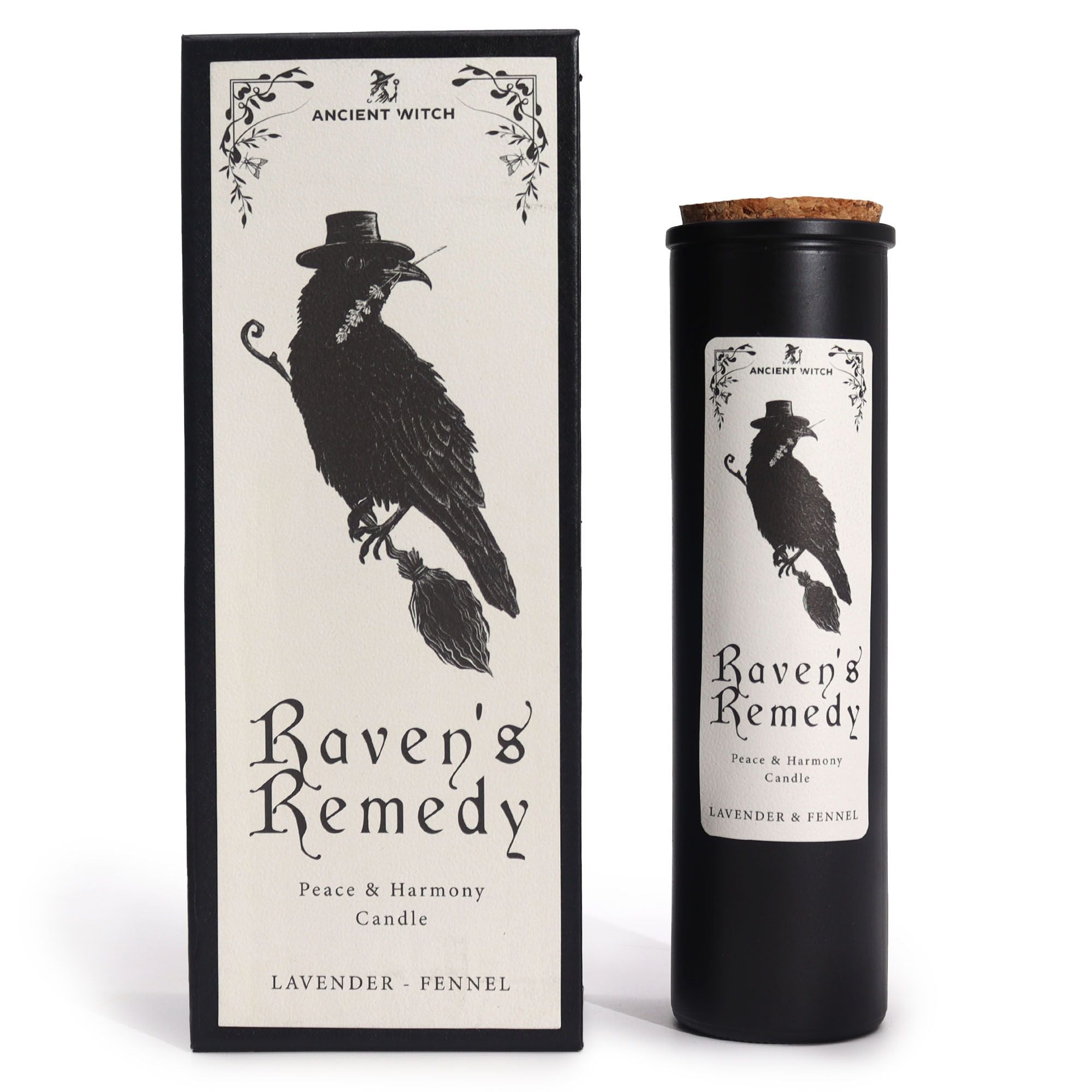 Ancient Witch Raven’s Remedy Purification Candle