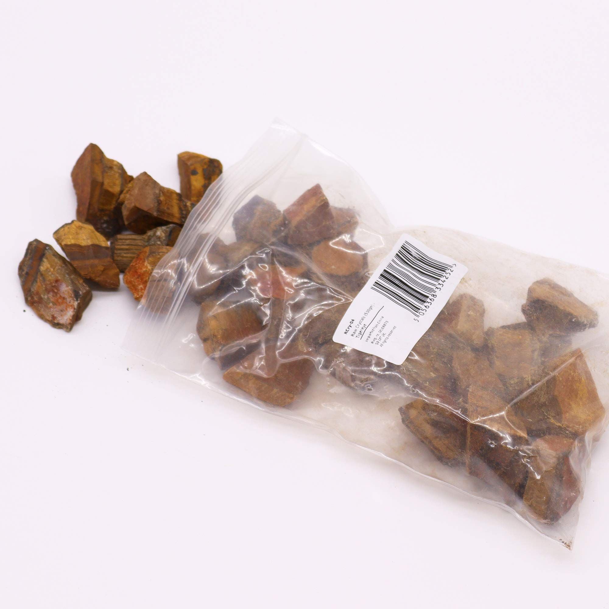 Raw Tiger’s Eye Stones – 500 g