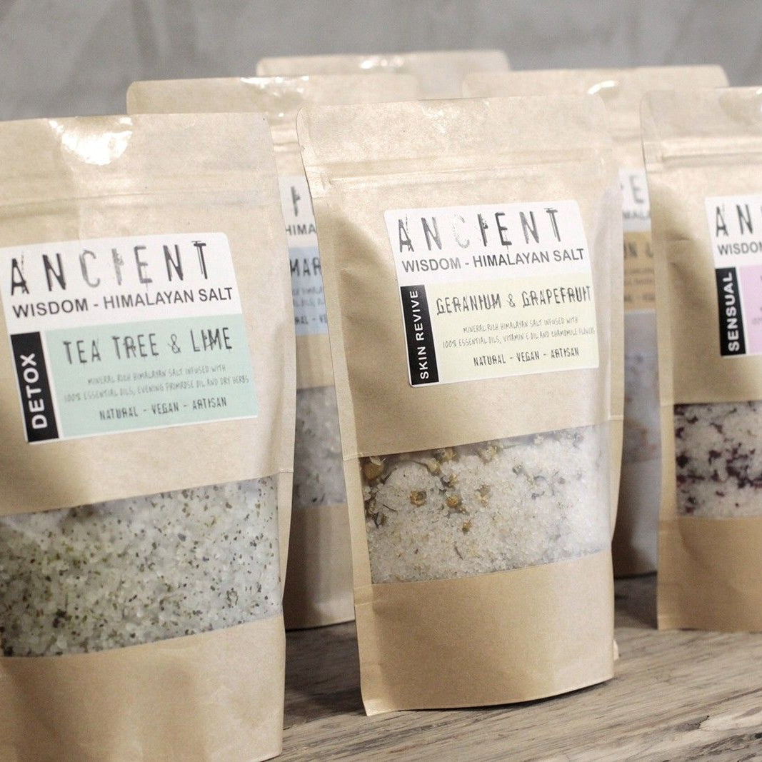 Himalayan Bath Salt Blend 500g - Energise