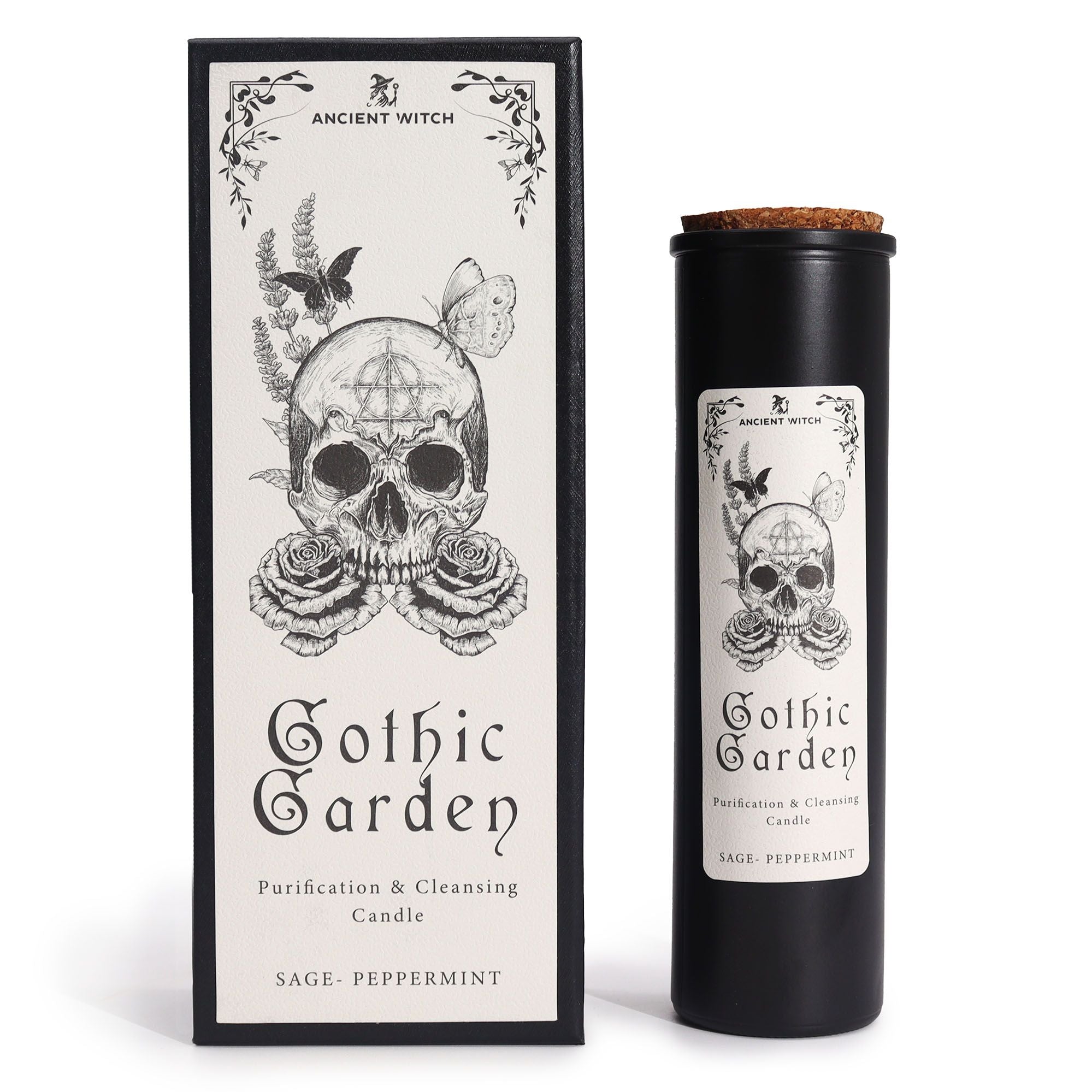 Ancient Witch Gothic Garden Purification Candle