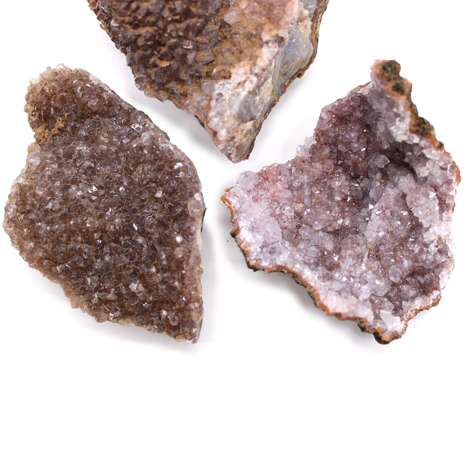 Natural Amethyst Mineral Specimen Set – Approx. 20 Pieces