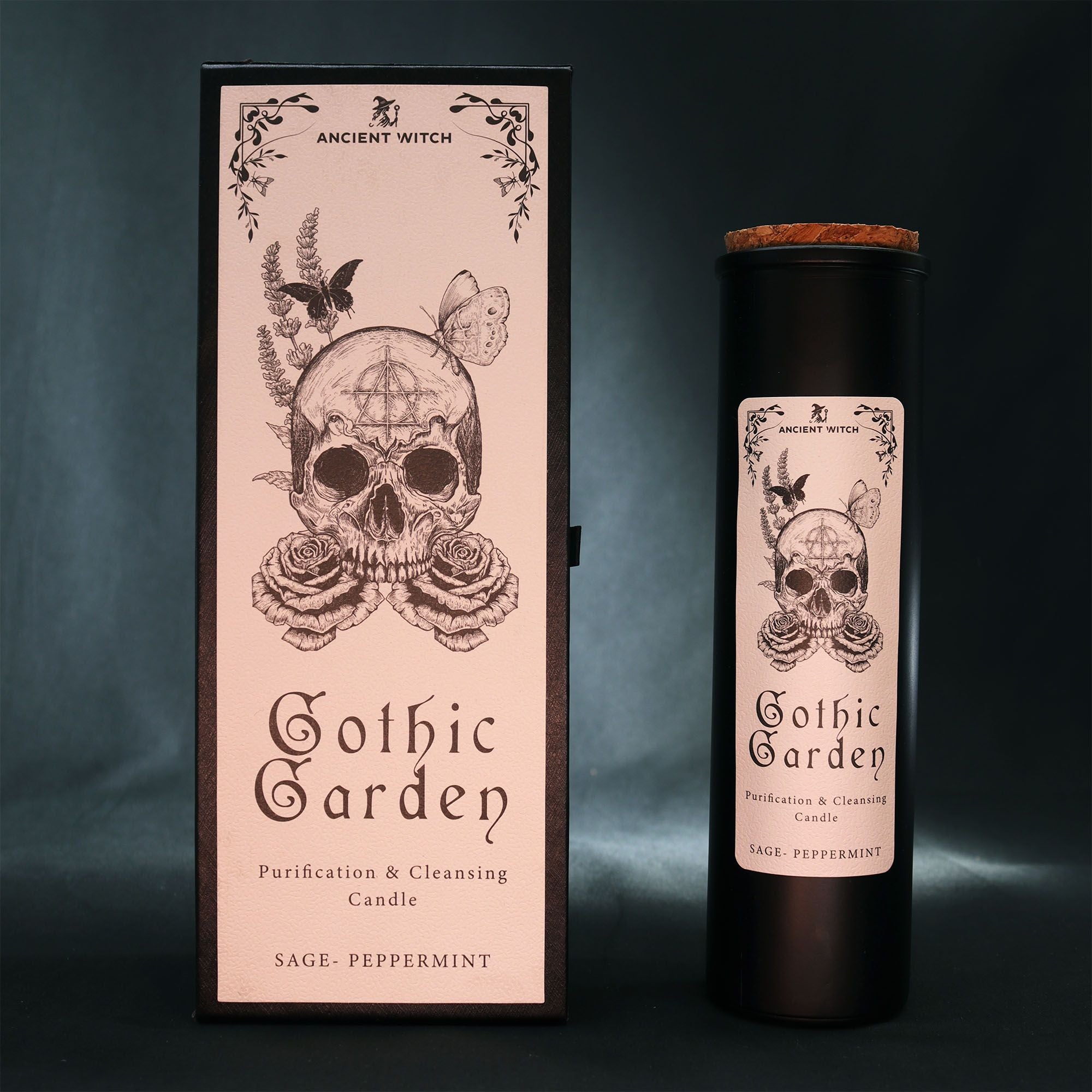 Ancient Witch Gothic Garden Purification Candle