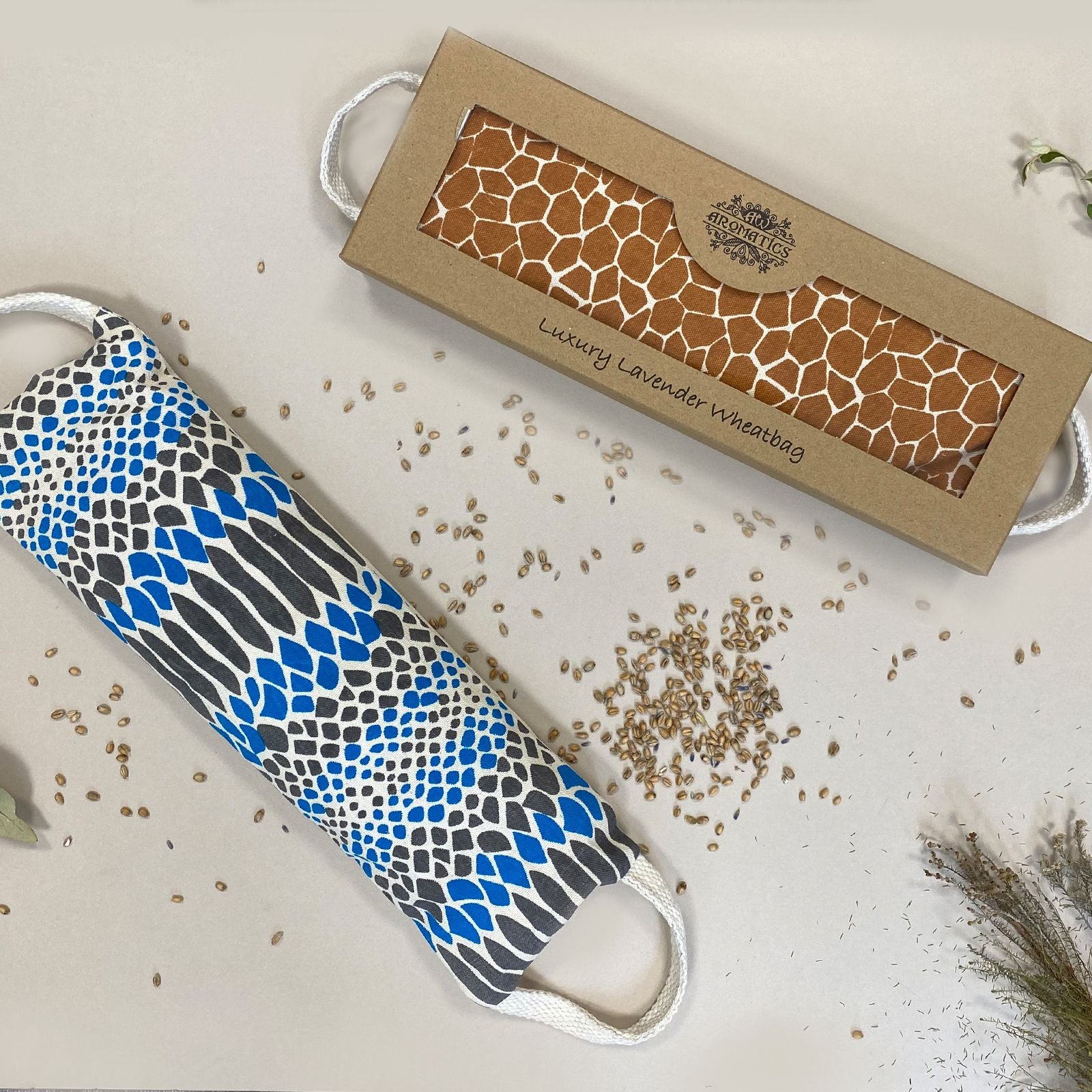 Luxury Lavender Wheat Bag – Lavender Comforts