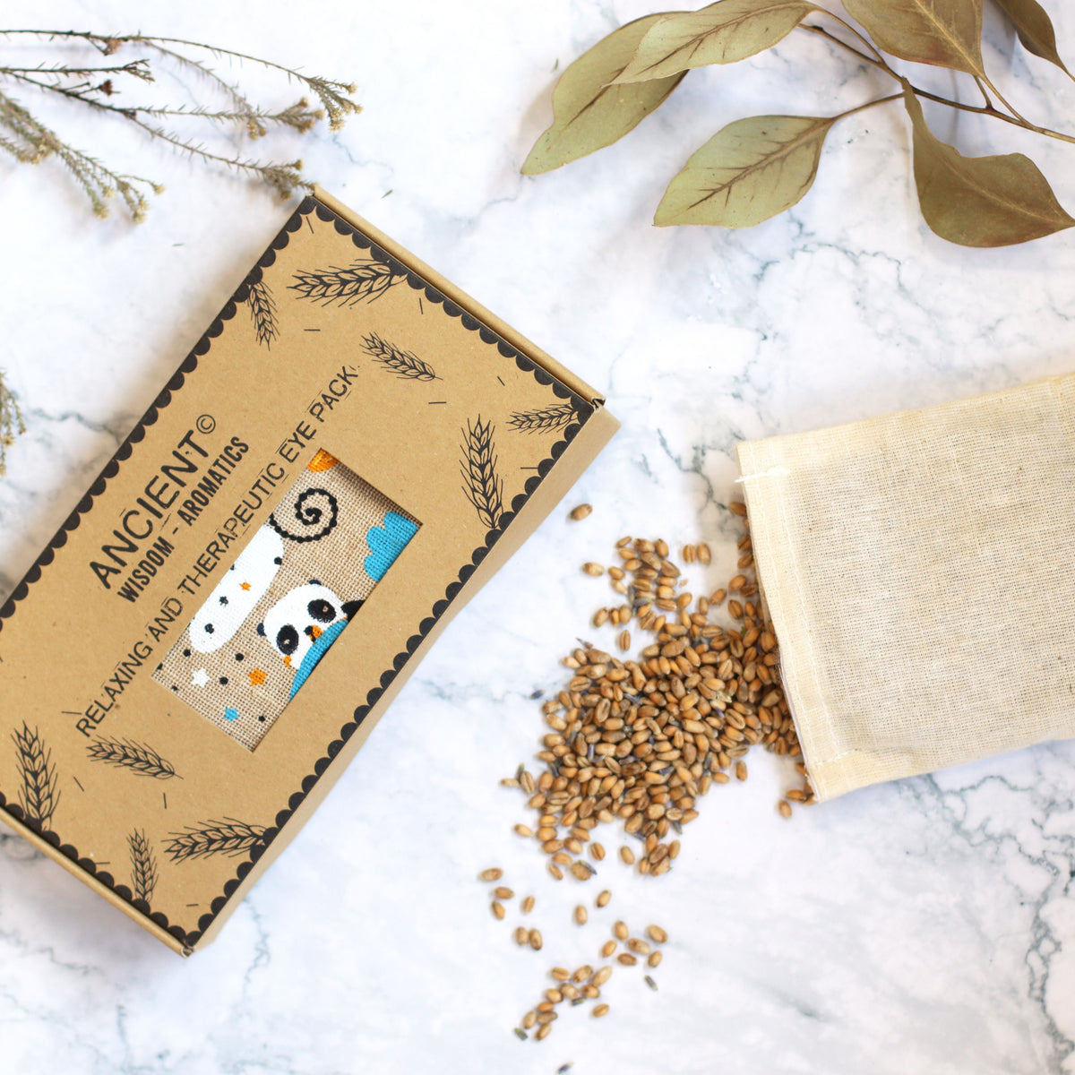 Lavender Eye Pillow in Gift Box – Sleepy Panda