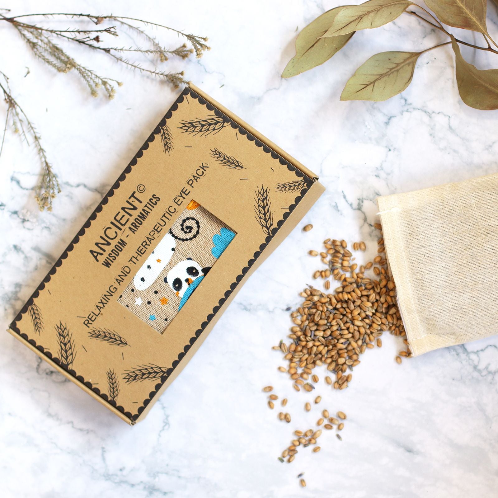 Lavender Eye Pillow in Gift Box – Sleepy Panda