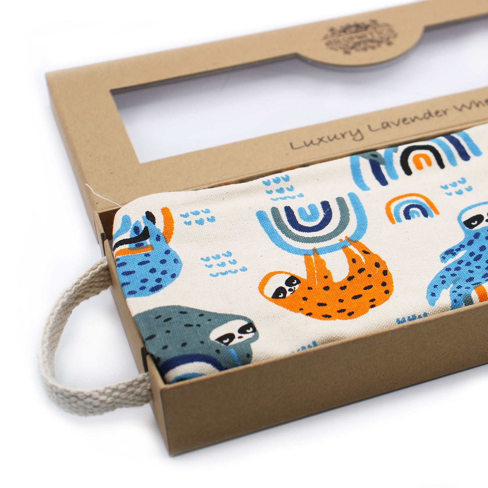 Luxury Lavender Wheat Bag - Lazy Sloth