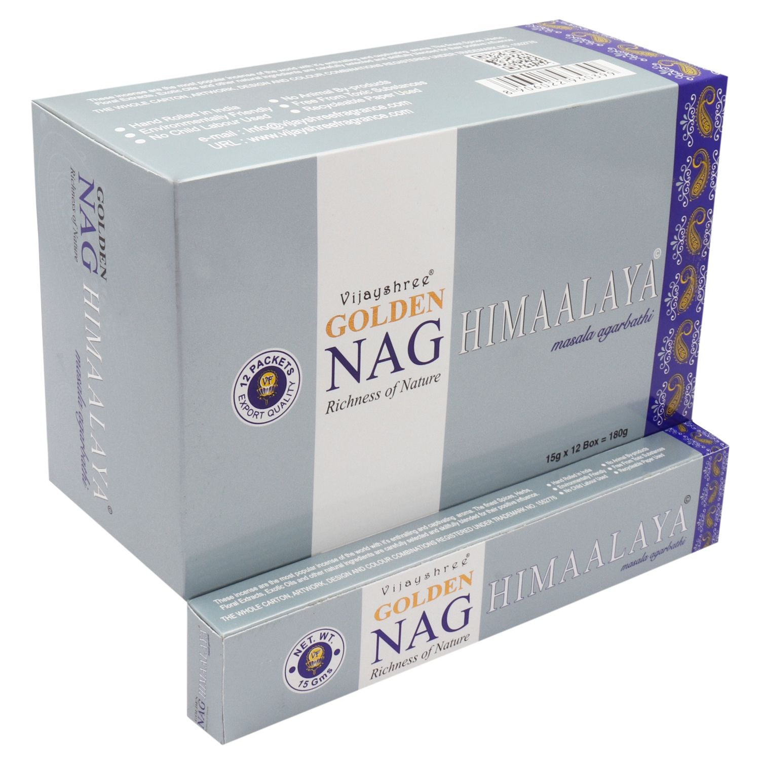 Golden Nag Himalaya Incense – 15g