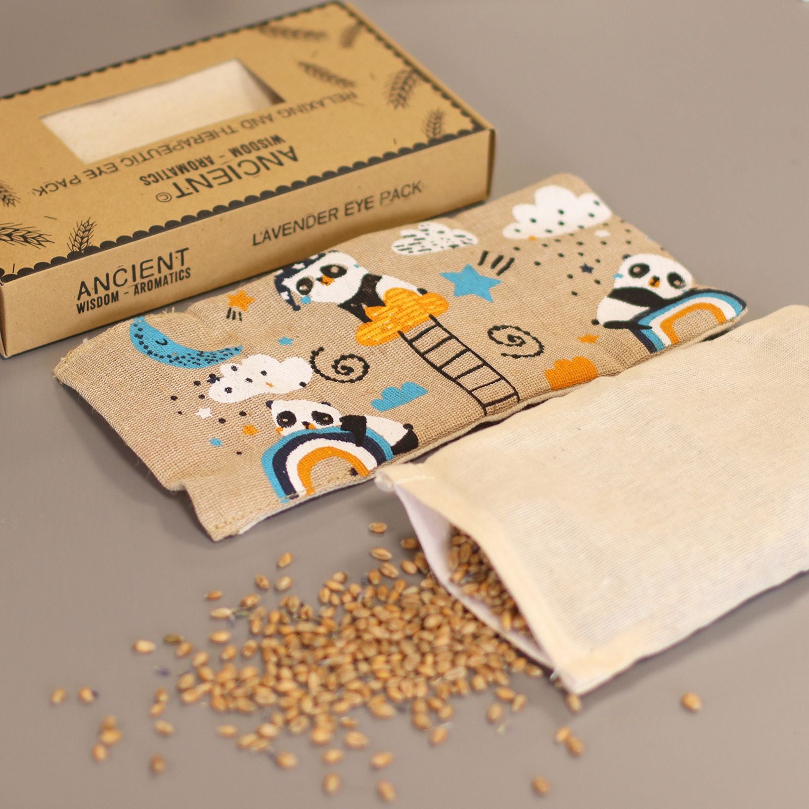 Lavender Eye Pillow in Gift Box – Sleepy Panda
