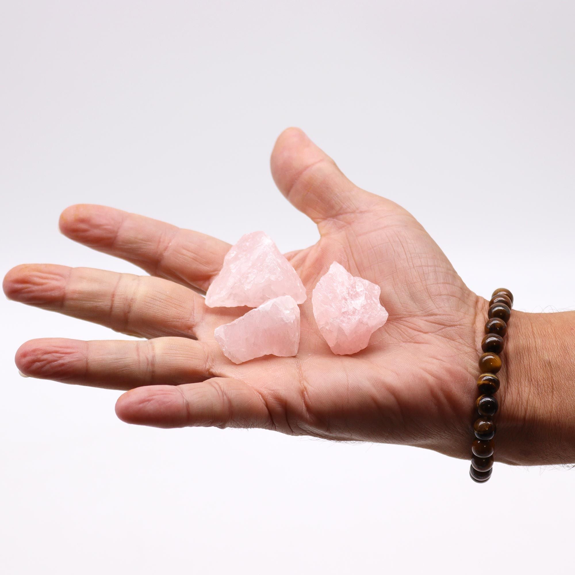 Raw Rose Quartz Crystals – 500 g