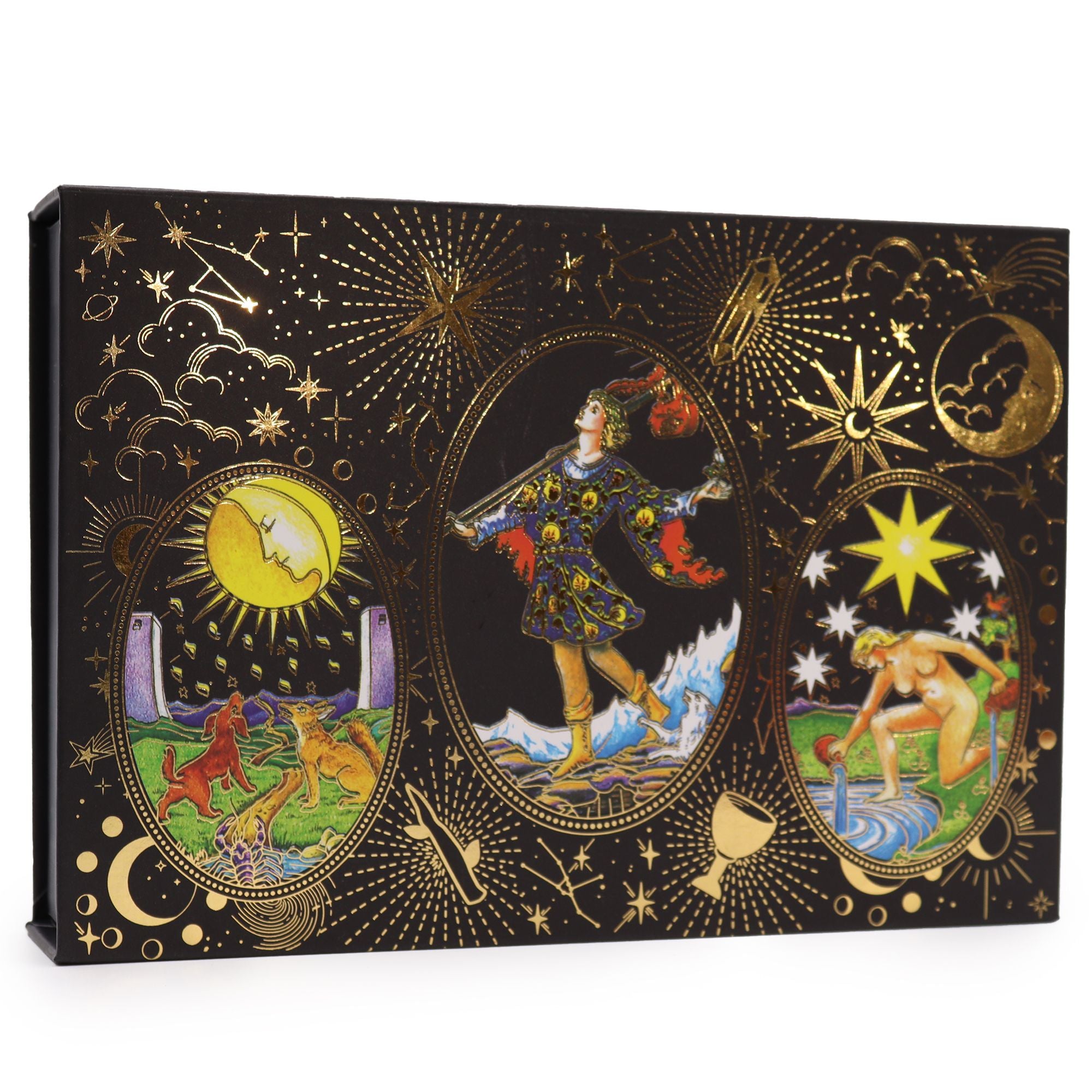 Let the Magic Begin – Gold Foil Tarot Gift Set