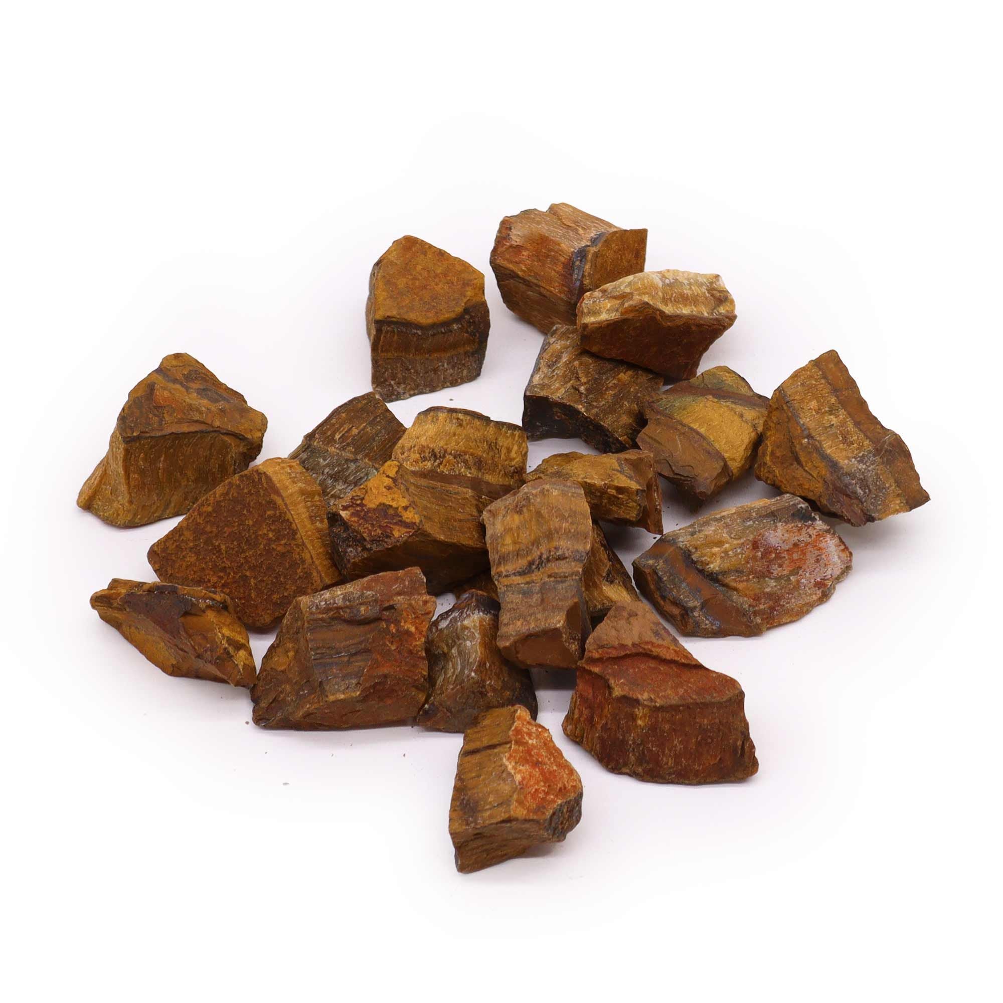 Raw Tiger’s Eye Stones – 500 g