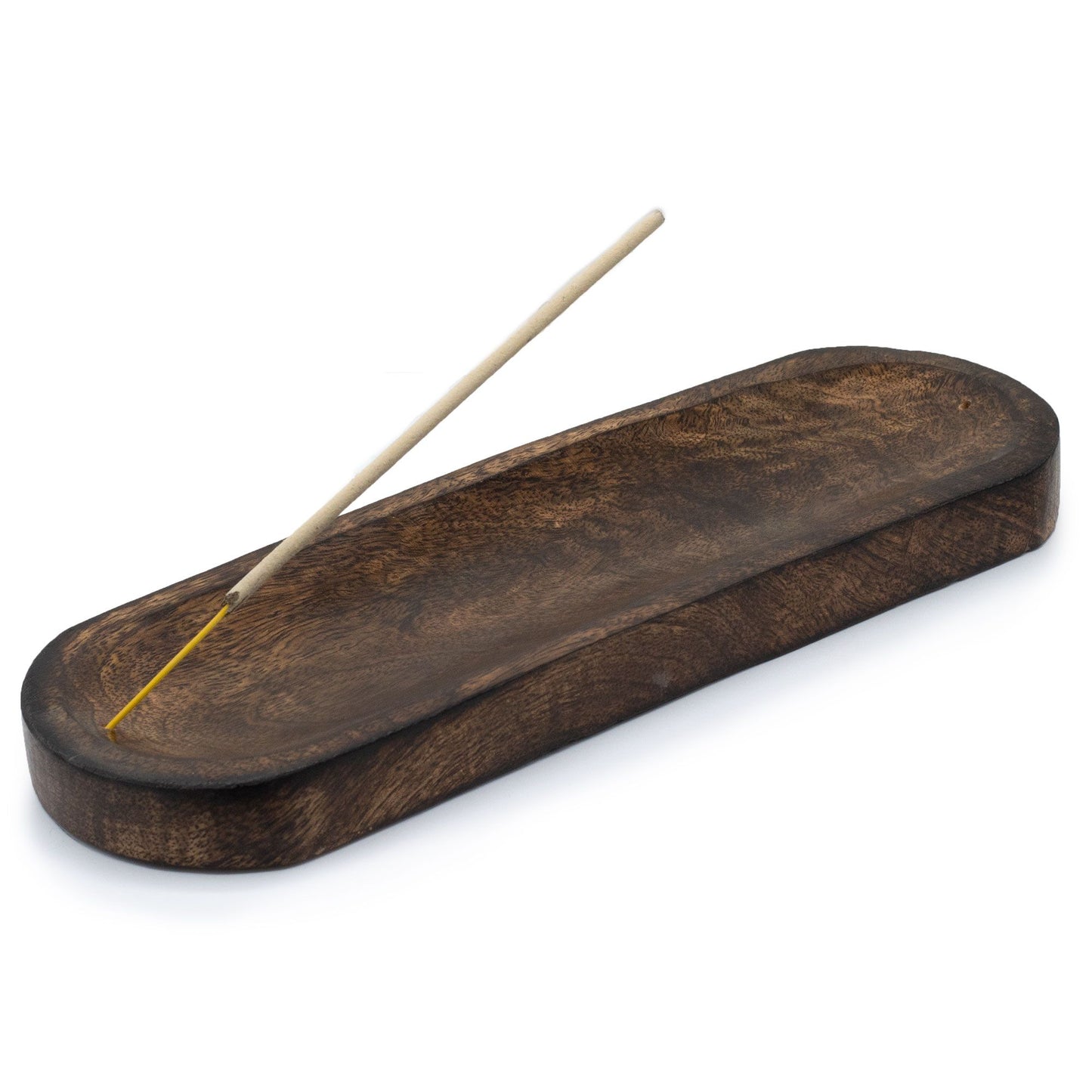Large Mango Wood Incense Tray 30×10 cm
