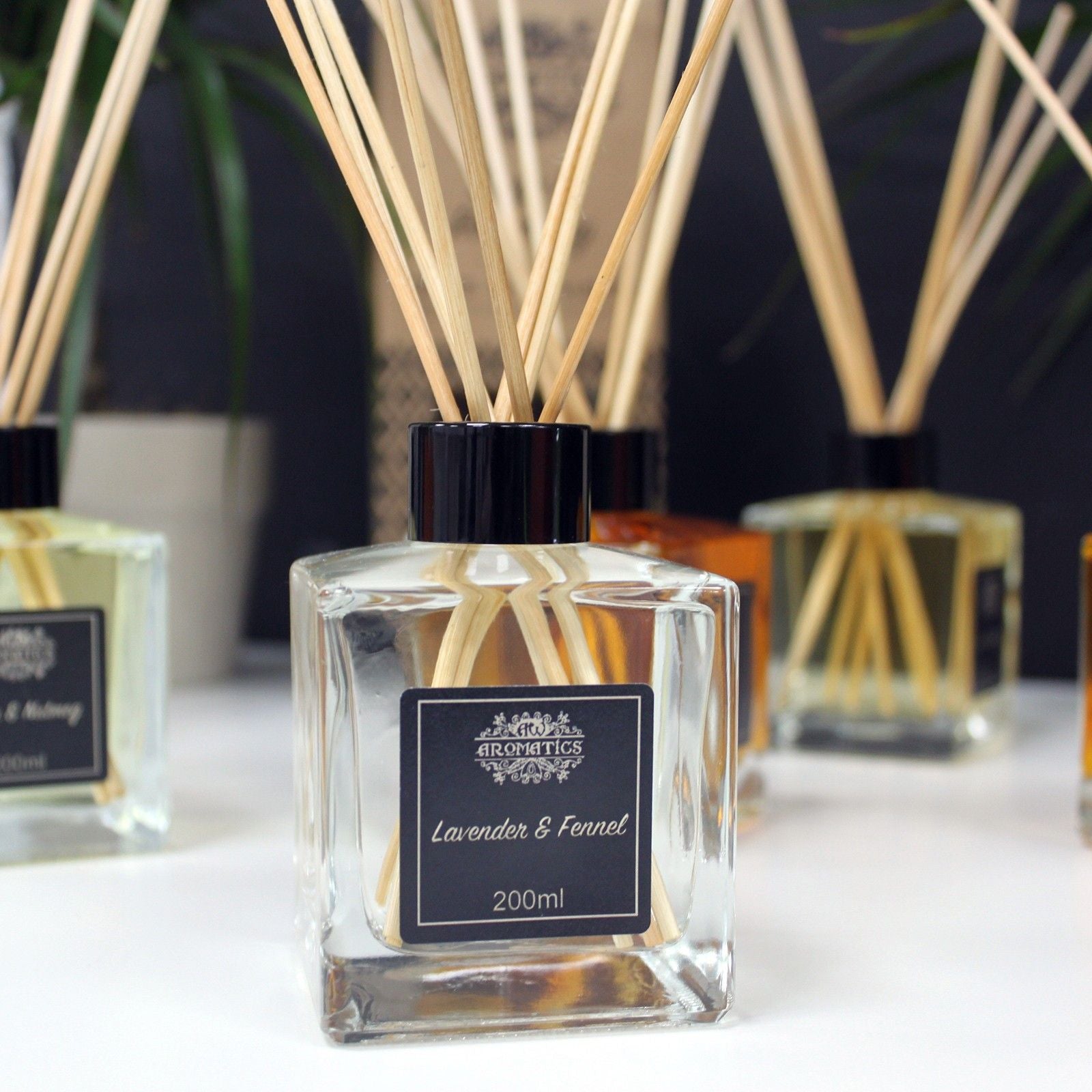 Lavender & fennel essential oil reed diffuser – 200 ml