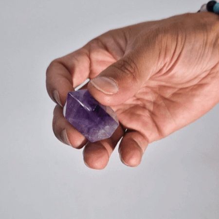 Small Deep Purple Amethyst Point – Approx. 4–5.5 cm