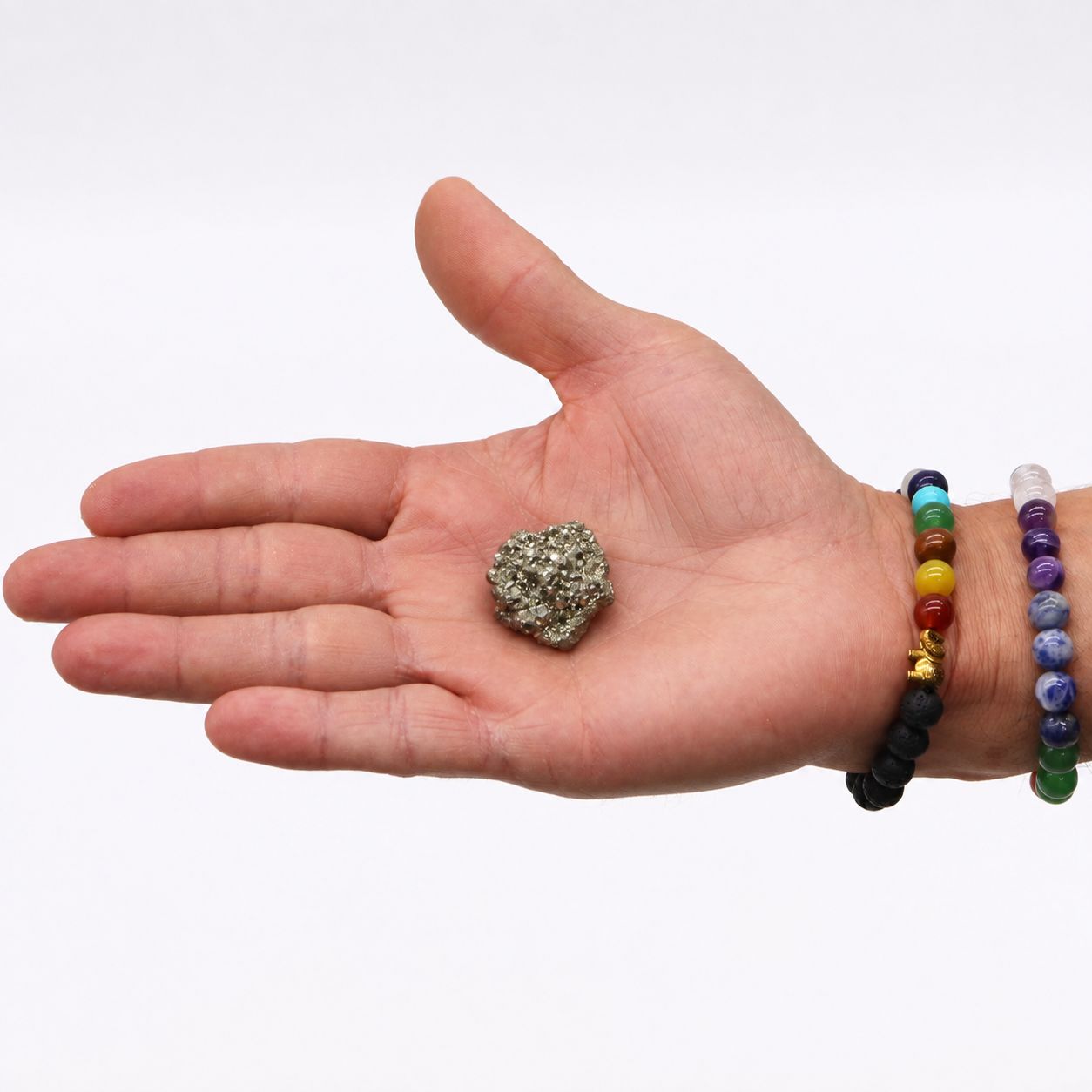 Peruvian Pyrite Stones – Approx. 6 Pieces