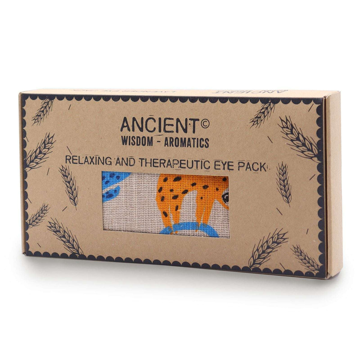 Lazy Sloth lavender eye pillow filled with wheat and lavender