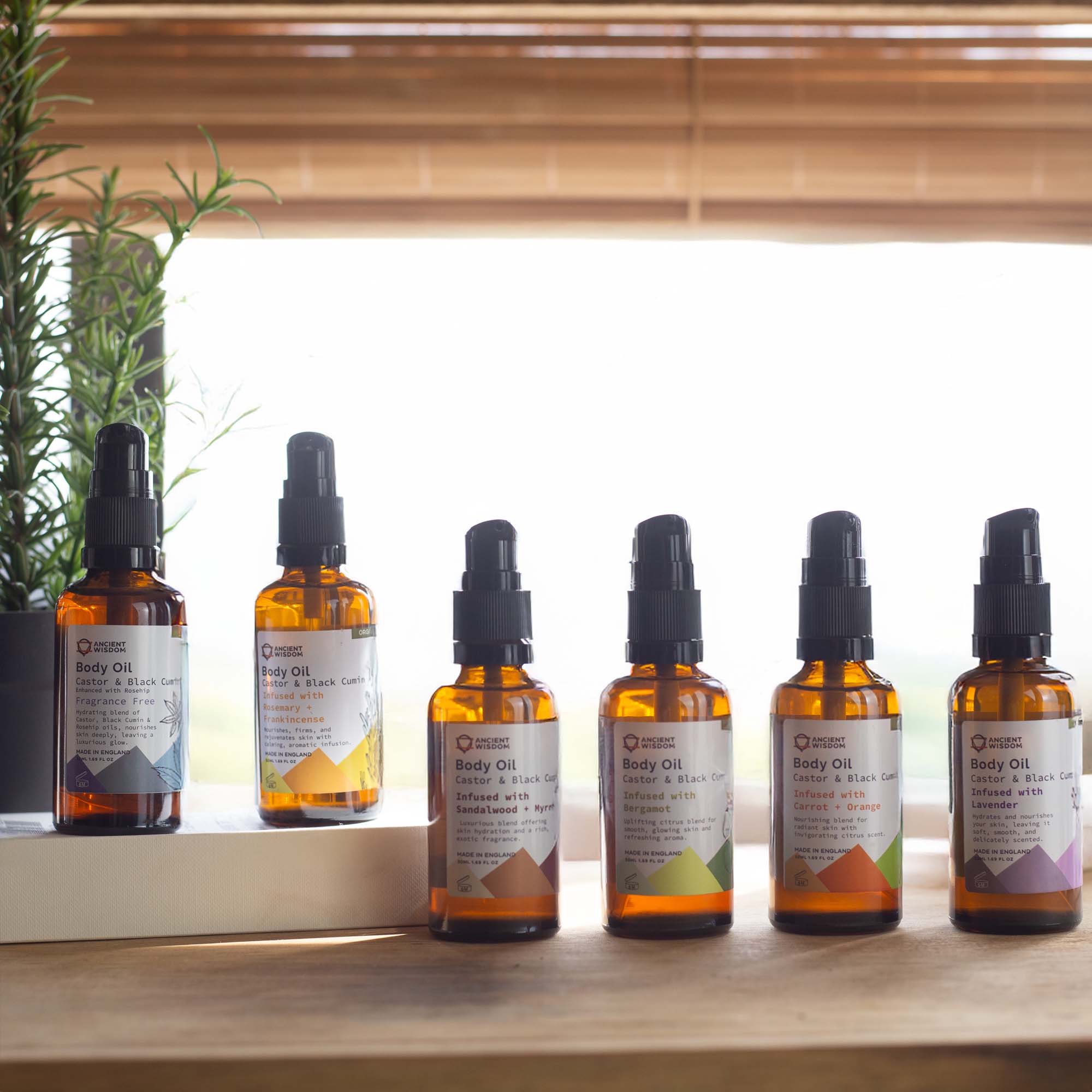 Organic body oil 50ml - Carrot & orange