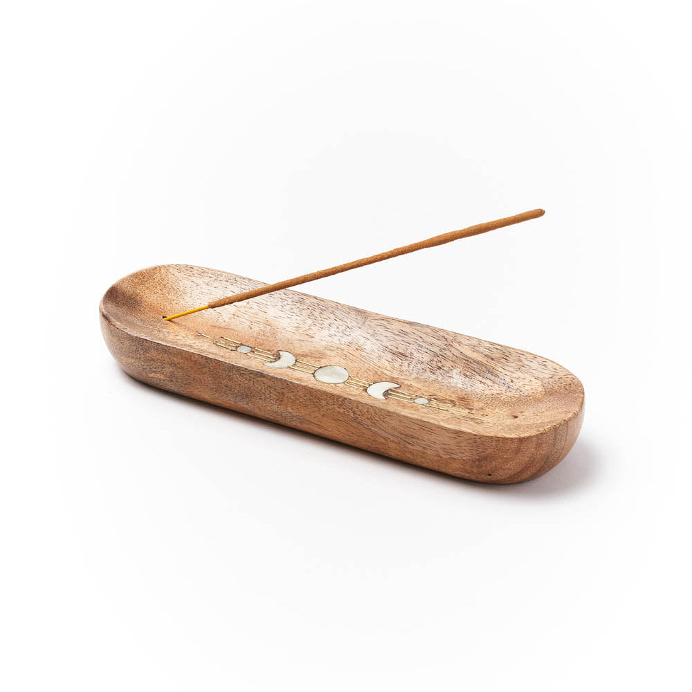 Indukala Moon Phase Double Incense Holder