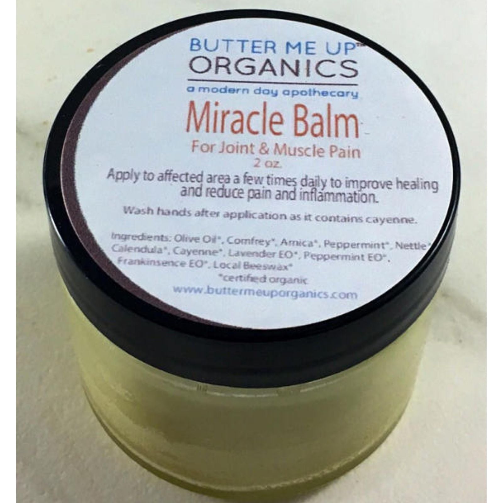 Organic Herbal Pain Balm