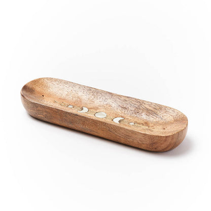Indukala Moon Phase Double Incense Holder