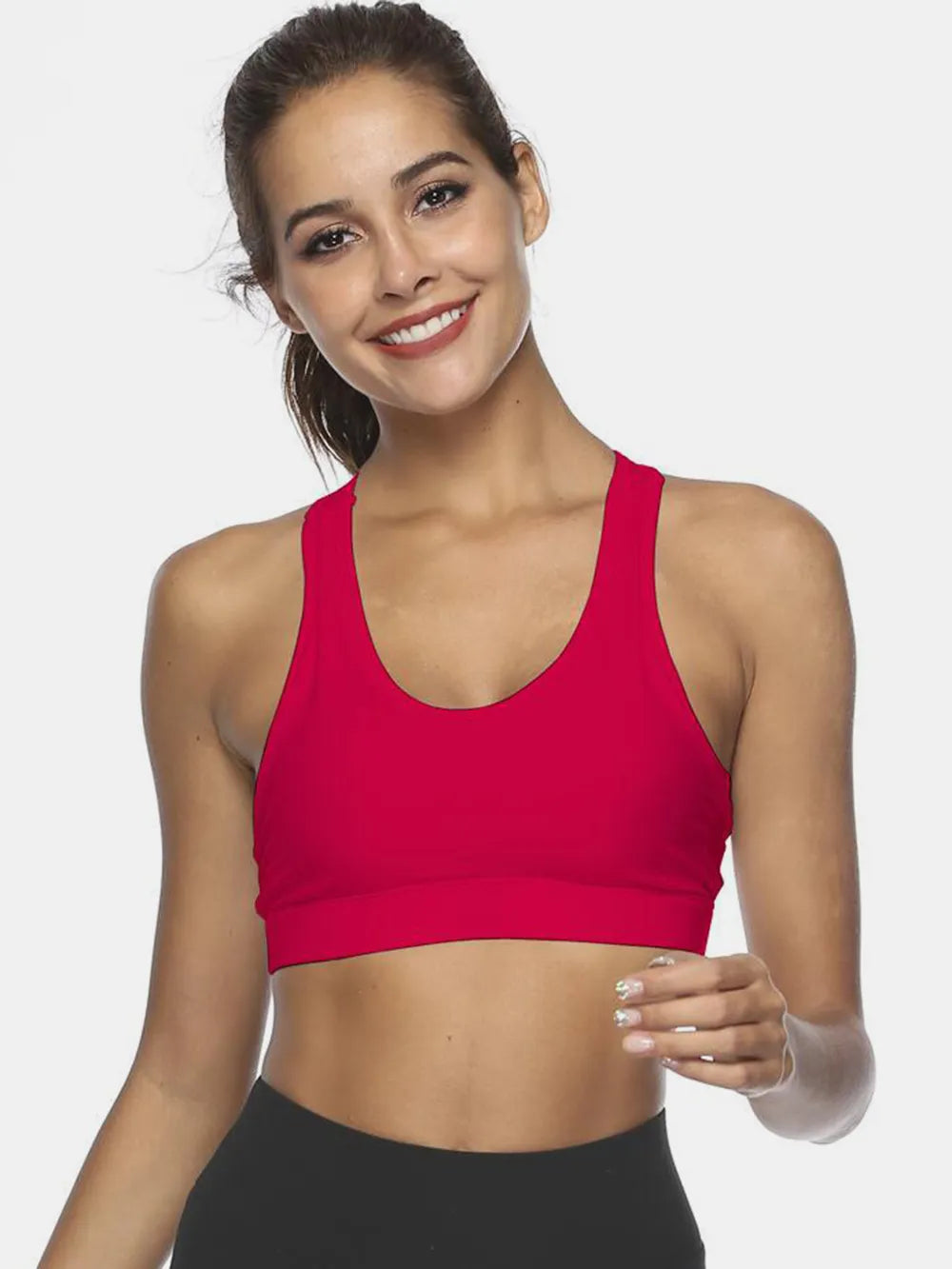 JupiterGear Cutout Scoop-Neck Active Tank