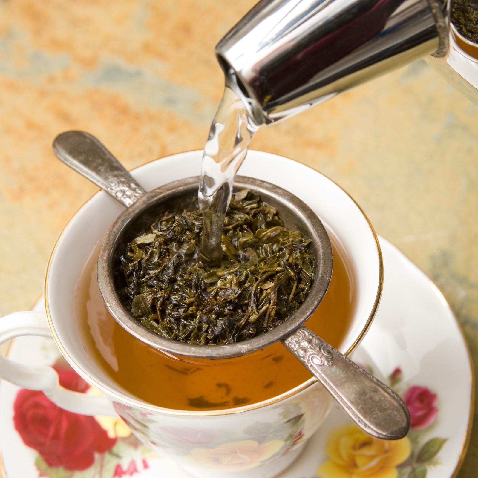 making a tea