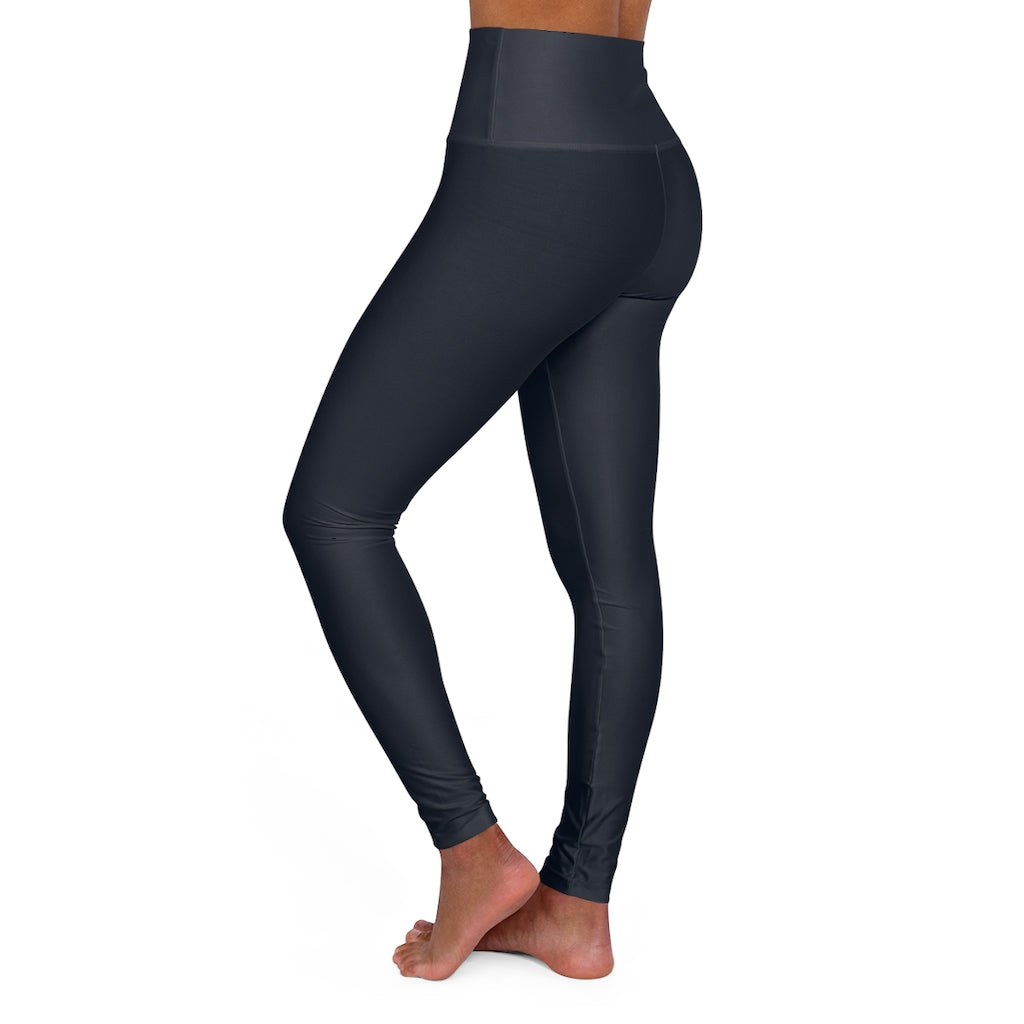 Women’s High-Waist Fitness Leggings – Dark Blue