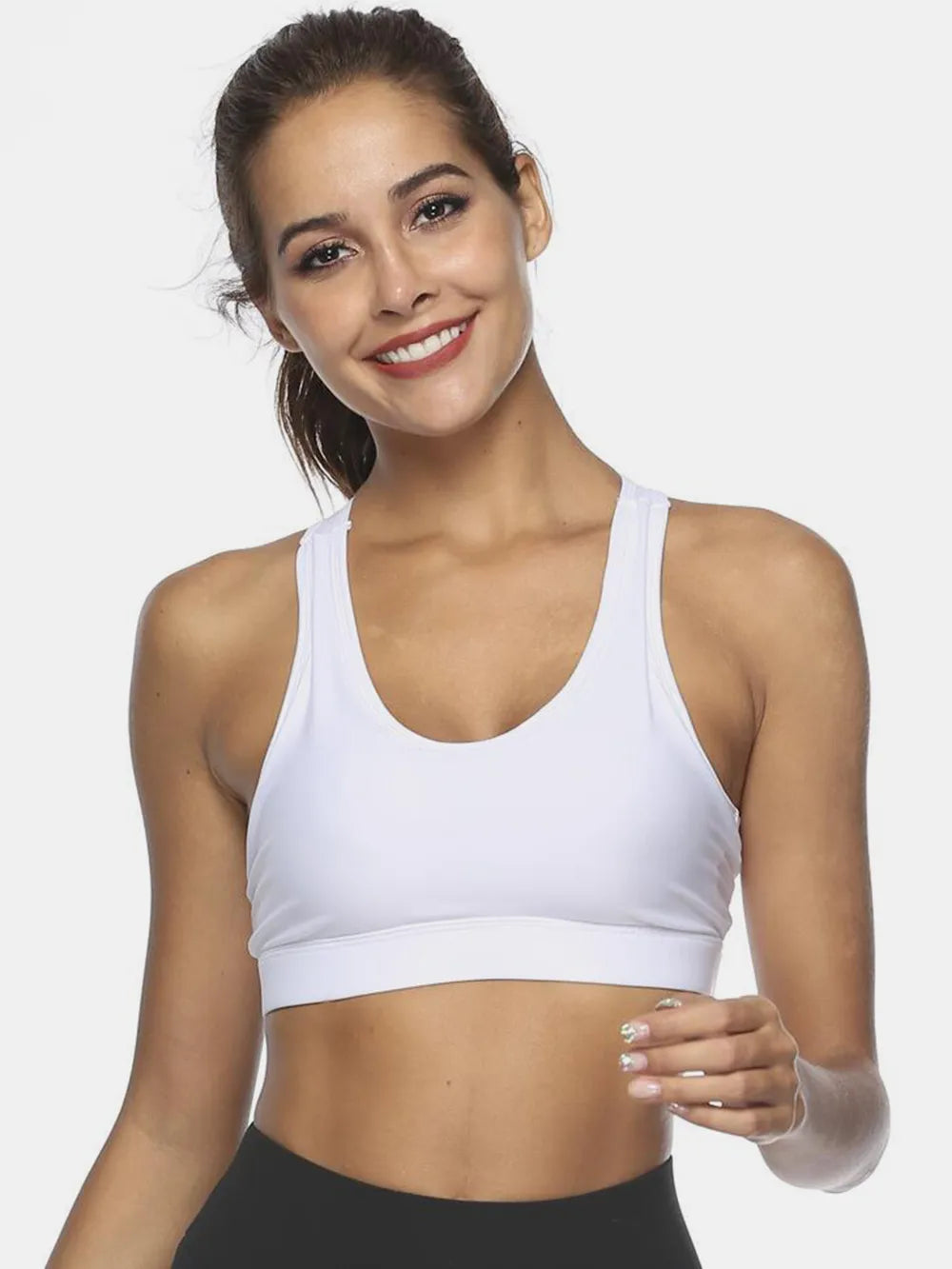 JupiterGear Cutout Scoop-Neck Active Tank