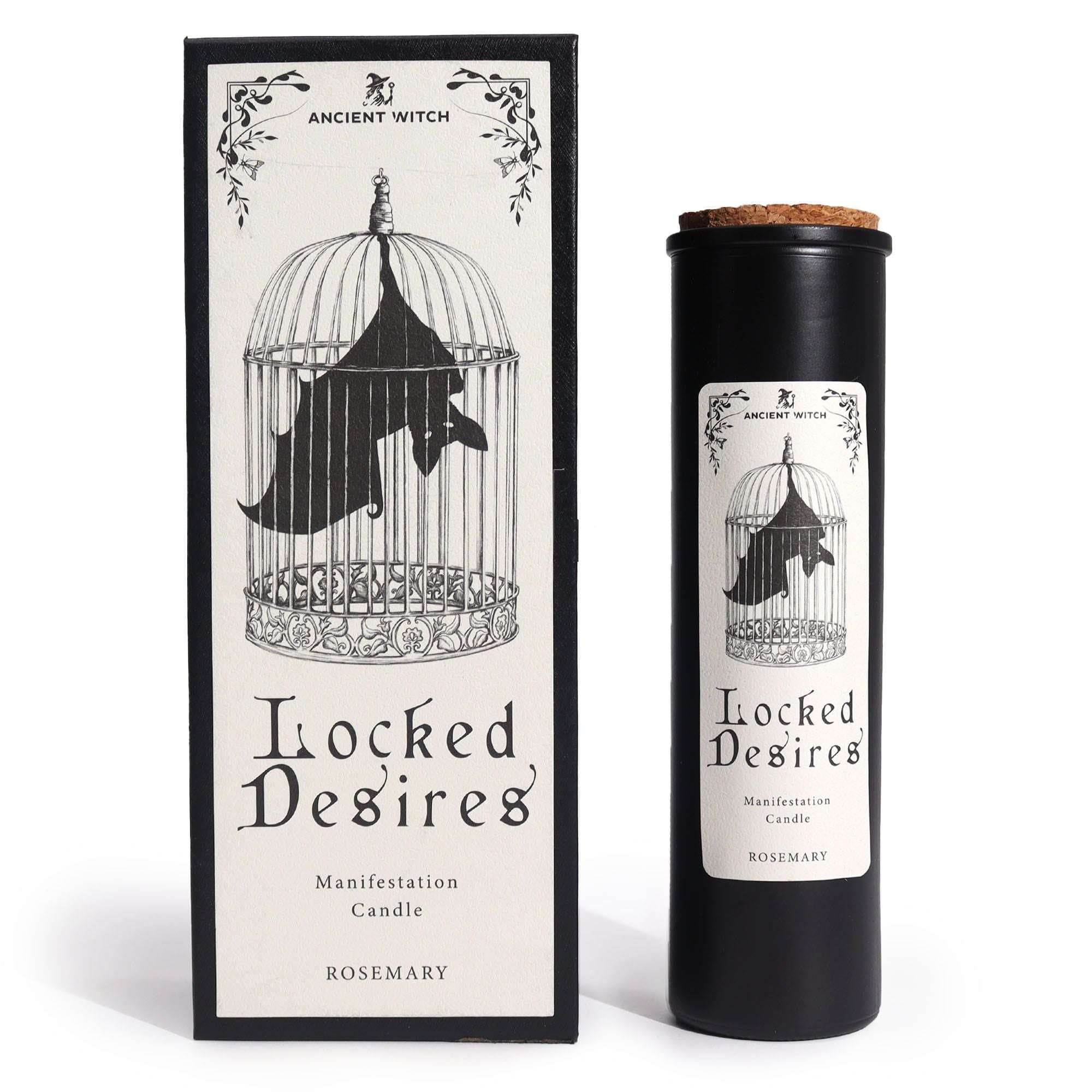 Ancient Witch Candle – Locked Desires Herbal Soy Candle Wander Balance