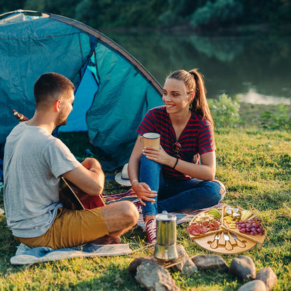 Bamboo Cheese Board & Knife Set