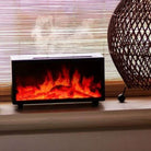 Black Flame Effect Aroma Diffuser with Bird Sounds