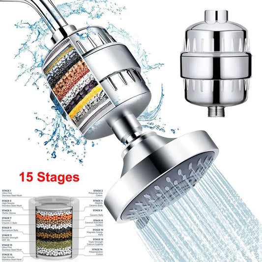 15 Stage Replacement Shower Water Filter