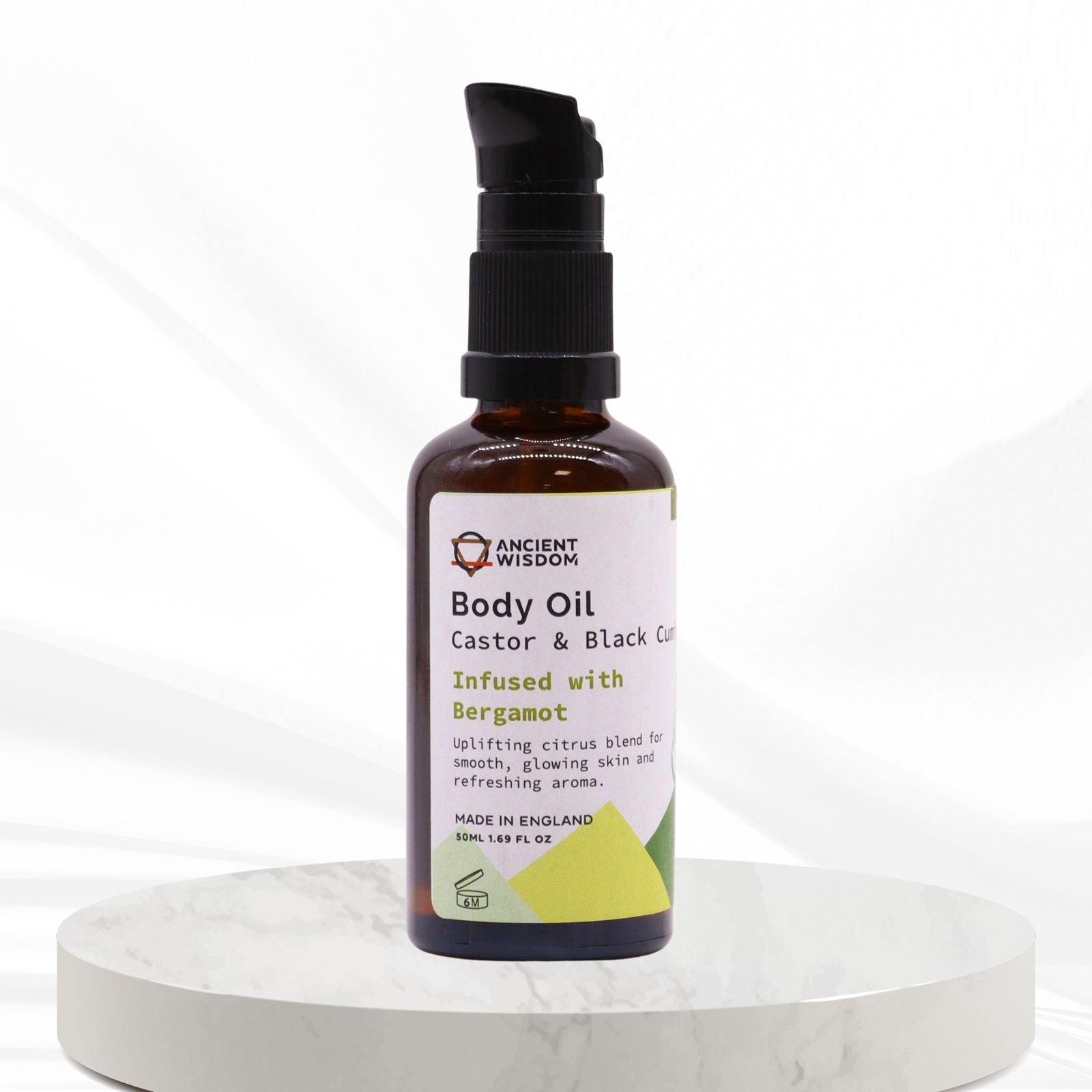 Organic Body Oil 50ml - Bergamot