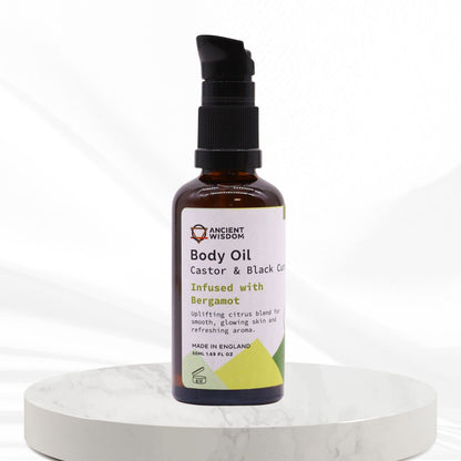 Organic Body Oil 50ml - Bergamot
