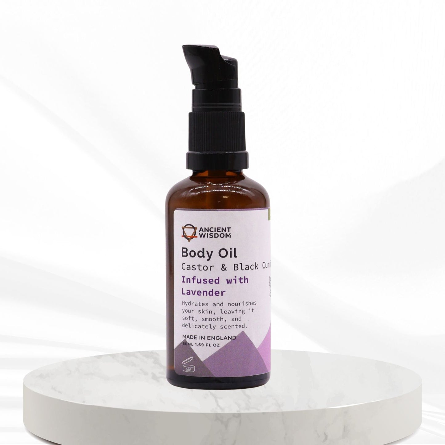 Organic Body Oil 50ml - Lavender