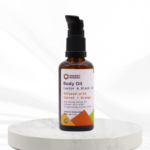 Organic Body Oil 50ml - Carrot & Orange