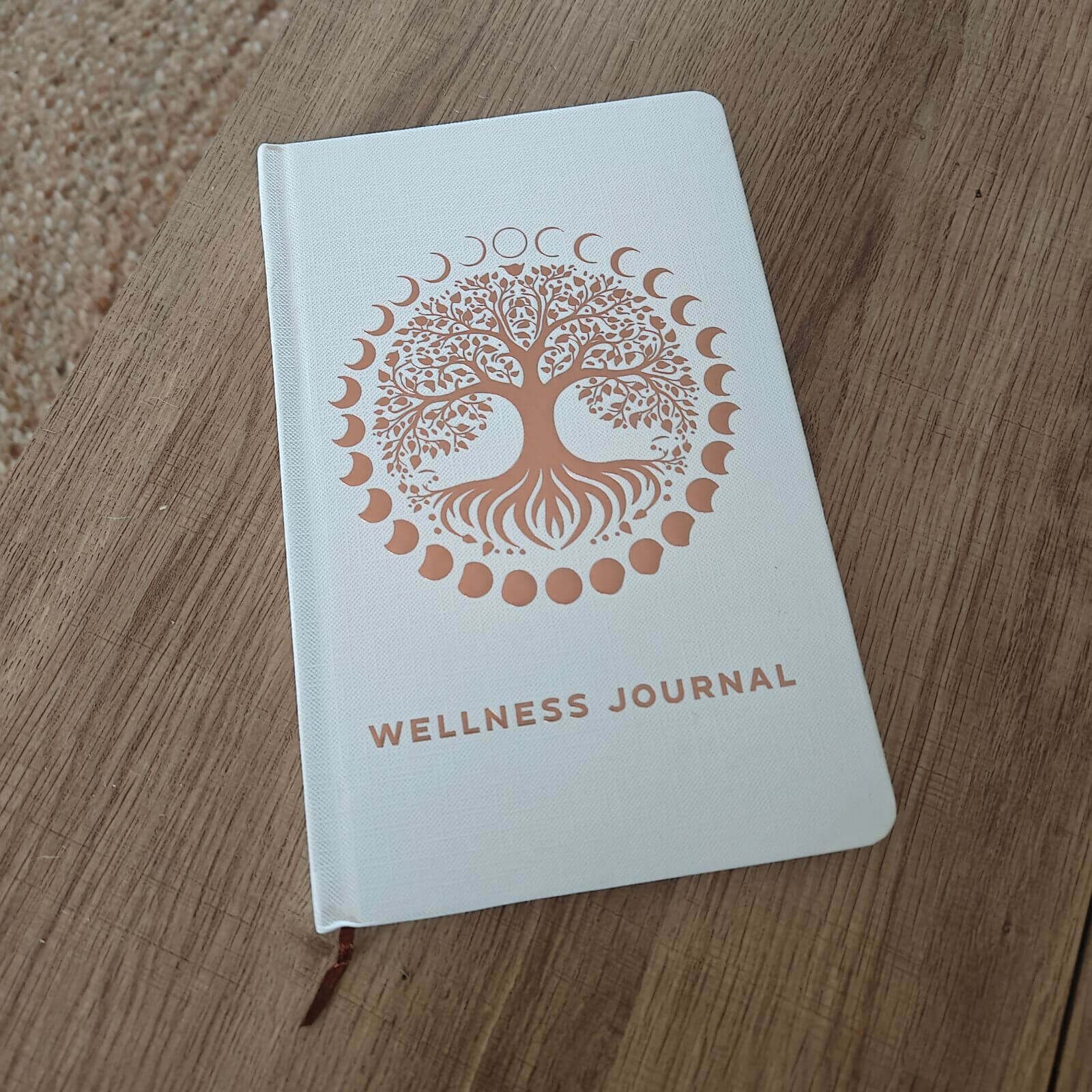 White Wellness Journal - 120 pages