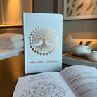 White wellness journal - 120 pages