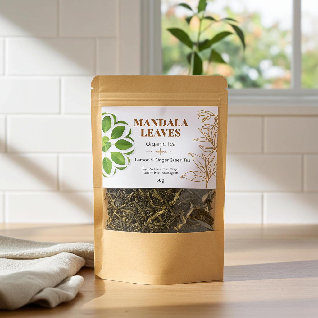 BIO Classic Green Tea with Lemon & Ginger – 50g Wander Balance