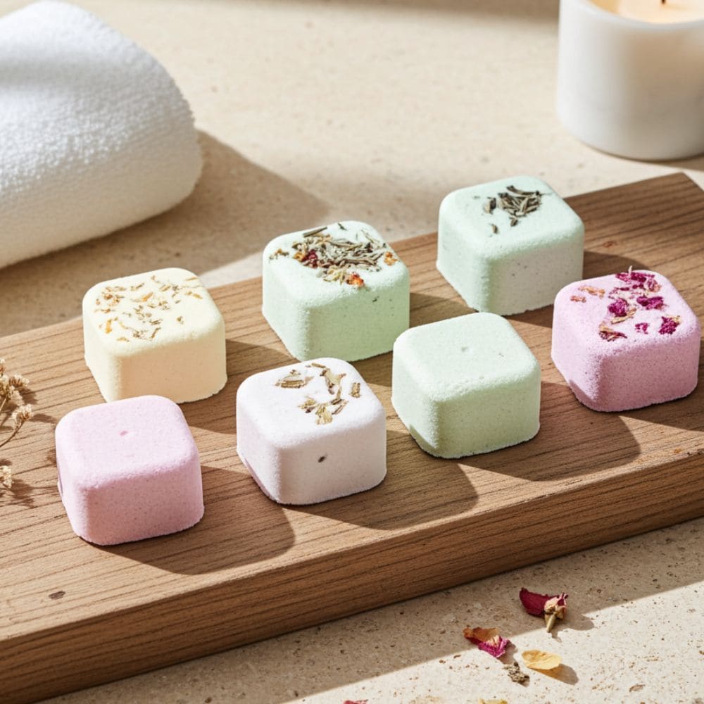 Aromatherapy Shower Steamer Gift Set – 6 Piece, 80g Wander Balance