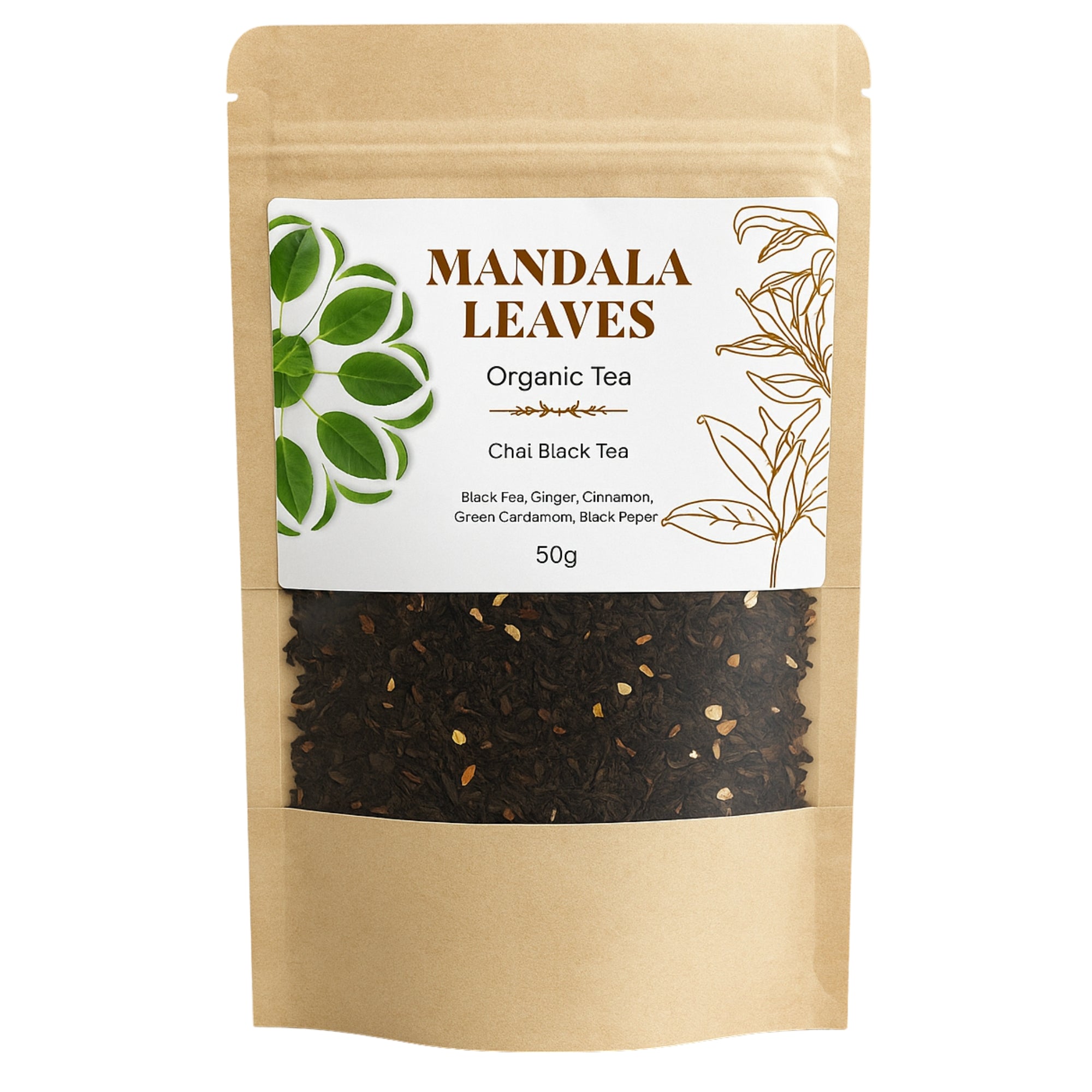 Organic Chai Black Tea 50g