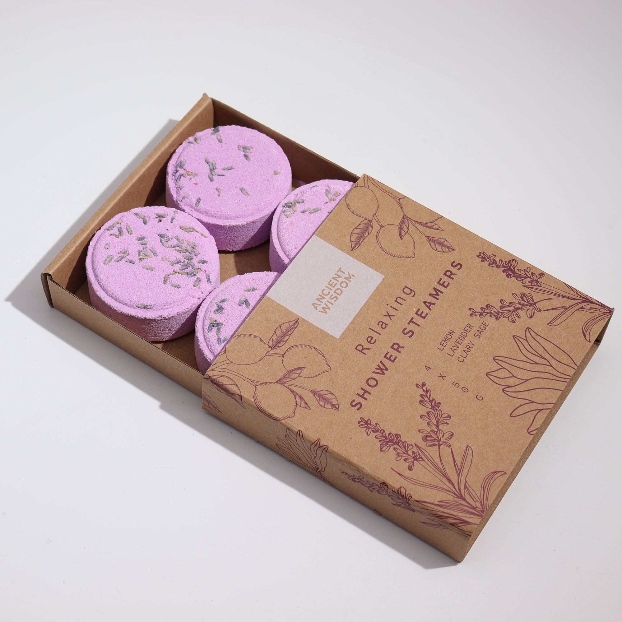 Zen Shower Steamers – Relaxing Quartet