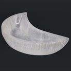 Selenite Moon Bowl – 15 cm