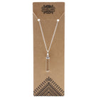 Rock Quartz Point Pendant – Handcrafted Gemstone