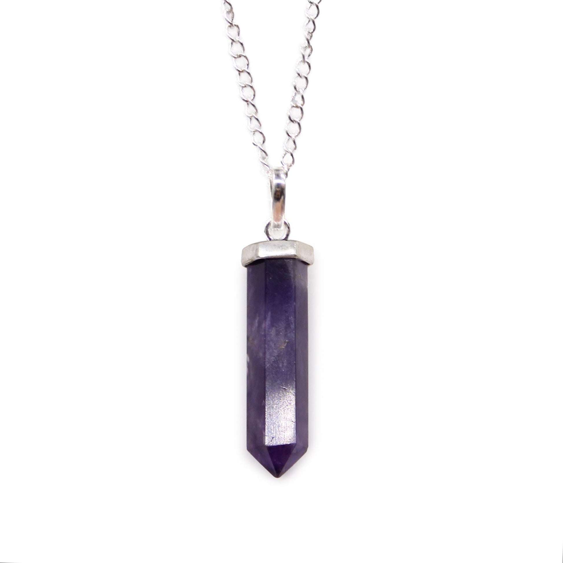 Amethyst Point Pendant – Handcrafted Gemstone
