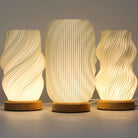 Modern Twisted Wave Lamp – USB – 3 Brightness Settings