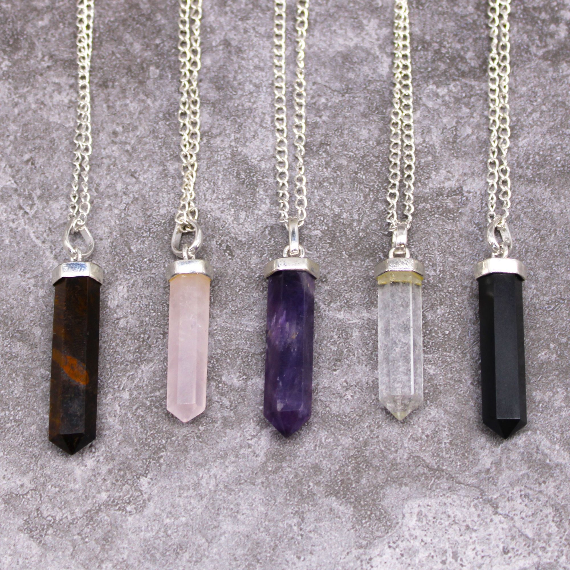 Amethyst Point Pendant – Handcrafted Gemstone