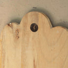 Mango Wood Hamsa Wall Plaque – Whitewash 52 cm